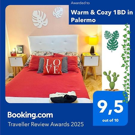 Apartamento Warm & Cozy 1Bd In Palermo Ciudad Autónoma de Ciudad Autónoma de Buenos Aires Exterior foto